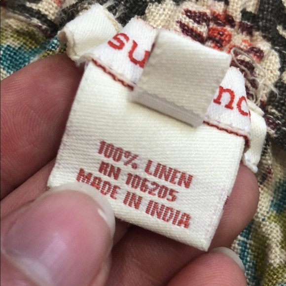 Sundance Patterned Scalloped Edge Maxi Skirt - Picture 8 of 8